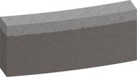 Bosch Accessoires Segmenten voor PRO boorkroon voor nat boren | 200 x 10 mm | 1 1/4 inch UNC | 12-delig - 2608601756