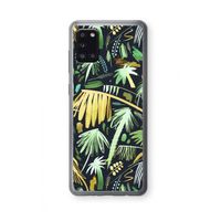 Tropical Palms Dark: Samsung Galaxy A31 Transparant Hoesje