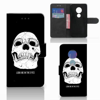 Telefoonhoesje met Naam Motorola Moto G7 Play Skull Eyes Telefoonhoesje met Naam Motorola Moto G7 Play Skull Eyes