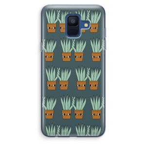 Sansevieria: Samsung Galaxy A6 (2018) Transparant Hoesje