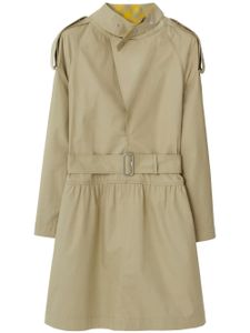 Burberry robe mi-longue à taille ceinturée - Tons neutres