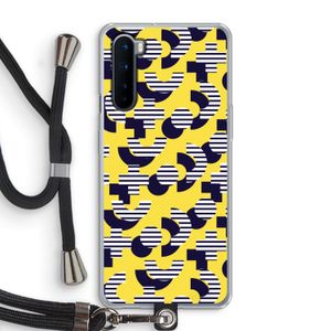 8-bit N°3: OnePlus Nord Transparant Hoesje met koord
