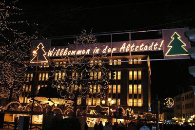 Kerstshoppen op de kerstmarkt