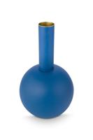 Pip Studio Vaas Metaal Mat Middenblauw 42cm