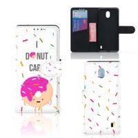 Nokia 1 Plus | Book Cover | Donut Roze