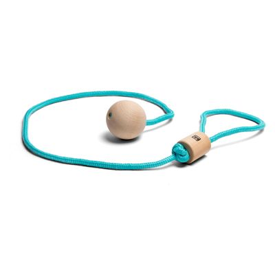 BS Toys enkelspringbal blauw