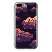 Patroon Wolken: iPhone 8 Plus Transparant Hoesje