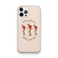 Jingle Ladies: iPhone 12 Pro Transparant Hoesje