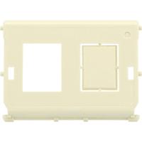 Digitus DN-93844-OD-1 Netwerkdoos Inbouw (in muur of meubel) 2 poorten Beige