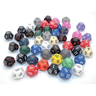 D12 Polyhedral dobbelstenen Dobbelstenen