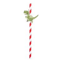Boland Papieren rietjes dino, 6dlg.
