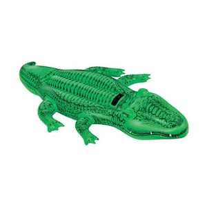 Opblaas krokodil Intex 168 cm groen   -