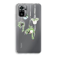 Hang In There: Xiaomi Redmi Note 10S Transparant Hoesje