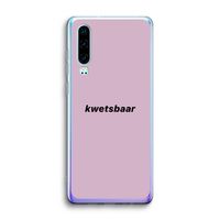 kwetsbaar: Huawei P30 Transparant Hoesje