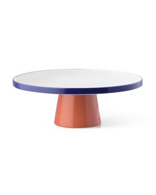 051 Taartplateau Ø28x10cm Tafelgenoten New Bone Kleurrijk (multicolor)