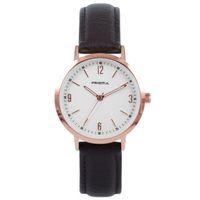 Prisma Dameshorloge rosé-goudkleurig Slimline P.1505