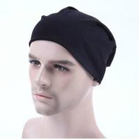 Mannen Candy kleuren brei mouw GLB hip-hop GLB hoed grootte: één grootte (zwart)