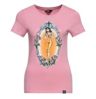 Queen Kerosin Holy Aperoli T-Shirt Rose-2XL