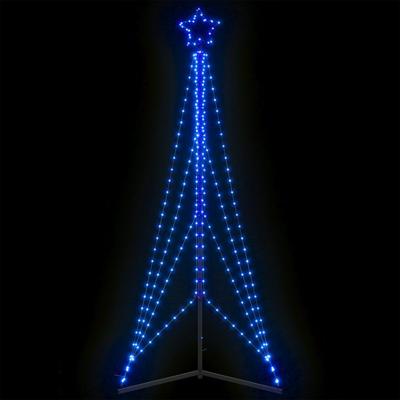 Kerstboomverlichting 483 blauwe LED's 240 cm
