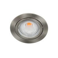 Bella LED spot kantelbaar 5Watt rond NIKKEL IP65 dimbaar