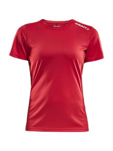 Craft 1907362 Rush Ss Tee W - Bright Red - L