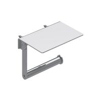 Toiletrolhouder IVY Met Planchet Chroom