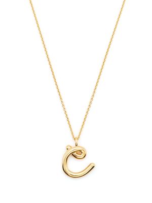 Missoma collier Curly Molten à pendentif - Or