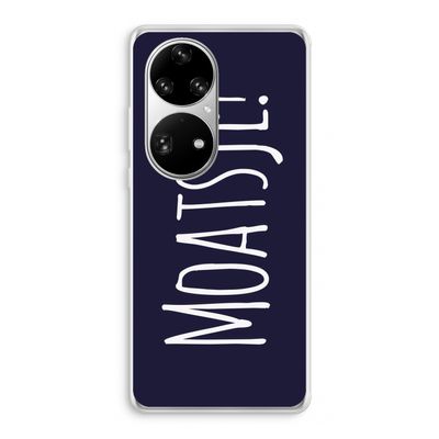 Moatsje!: Huawei P50 Pro Transparant Hoesje