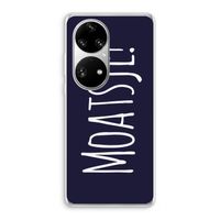 Moatsje!: Huawei P50 Pro Transparant Hoesje