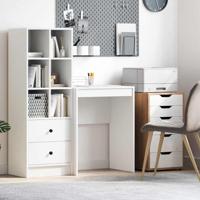 Bureau Wit 60 x 40 x 76 cm Bewerkt hout