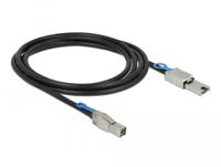 DeLOCK Cable Mini SAS HD SFF-8644 > Mini SAS SFF-8088, 2m kabel - thumbnail