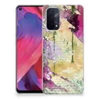 Smartphone hoesje OPPO A93 5G Letter Painting
