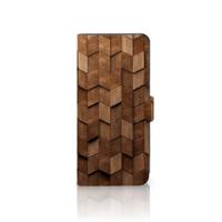 Book Style Case voor OPPO A98 5G Wooden Cubes