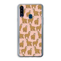 Alpacas: Samsung Galaxy A20s Transparant Hoesje Alpacas: Samsung Galaxy A20s Transparant Hoesje