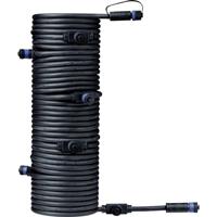 Paulmann 93931 Verlichtingssysteem Plug&Shine 7-voudige verdeler Zwart