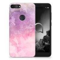 Smartphone hoesje Alcatel 1S (2019) Pink Purple Paint