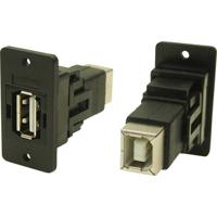 Cliff Adapter, Bus, inbouw USB-poort Type-A - USB-poort Type-B CP30609NX 1 stuk(s) - thumbnail