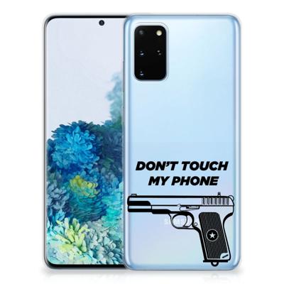 Samsung Galaxy S20 Plus Silicone-hoesje Pistol DTMP Samsung Galaxy S20 Plus Silicone-hoesje Pistol DTMP