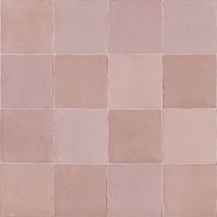 Wandtegel Marokkaans roze L&apos;Antic Colonial Nazari 11x11cm asilah glans