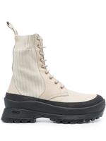 Stella McCartney bottines Trace à lacets - Tons neutres - thumbnail