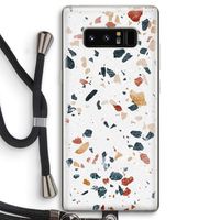 Terrazzo N°4: Samsung Galaxy Note 8 Transparant Hoesje met koord