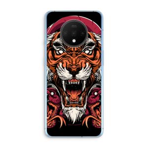 Tiger and Rattlesnakes: OnePlus 7T Transparant Hoesje