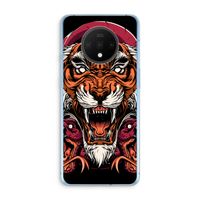 Tiger and Rattlesnakes: OnePlus 7T Transparant Hoesje