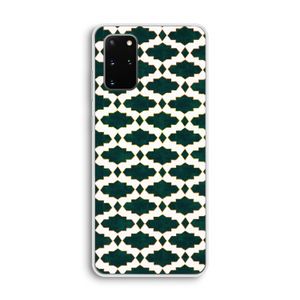 Moroccan tiles: Samsung Galaxy S20 Plus Transparant Hoesje