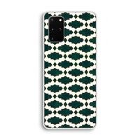 Moroccan tiles: Samsung Galaxy S20 Plus Transparant Hoesje