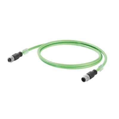 Weidmüller 1059330030 Sensor/actuator dataconnector, geassembleerd M12 Stekker, recht, Bus, recht 1 stuk(s)