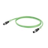 Weidmüller 1059330030 Sensor/actuator dataconnector, geassembleerd M12 Stekker, recht, Bus, recht 1 stuk(s)