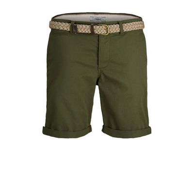 PRODUKT regular fit bermuda James olijfgroen