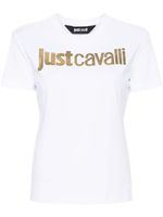 Just Cavalli t-shirt en coton à logo imprimé - Blanc - thumbnail