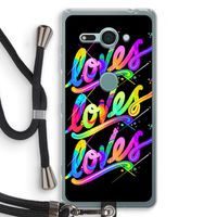 Loves: Sony Xperia XZ2 Compact Transparant Hoesje met koord